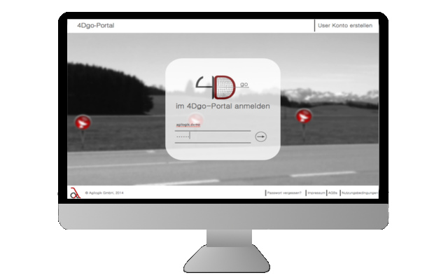 Im 4Dgo-Web-Portal werden alle Daten des Einzellösungen und Apps zusammengeführt, verwaltet und ausgewertet. Das Portal bietet individuelle Zugriffsrechte zur Einbindung von Kunden, Subunternehmern und Mitarbeitern und zuverlässigen Schutz Ihrer Daten